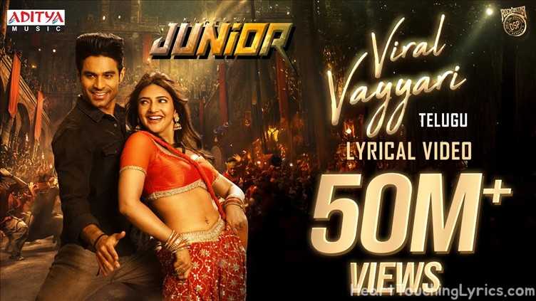 Viral Vayyari Song Lyrics - Junior