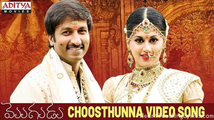 Choosthunna Song Lyrics - Mogudu