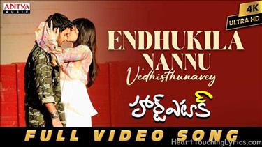 Endhukila Nannu Vedhisthunavey Song Lyrics - Heart Attack